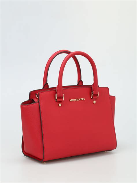 michael kors tasche selma rot|michael kors selma saffiano.